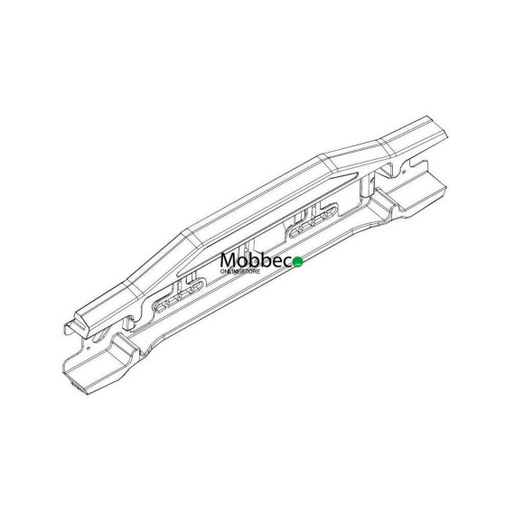 Portamatrícula portabicicletas Cruz Pivot (890-123)