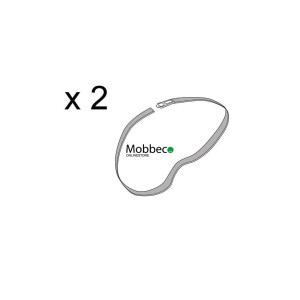 Juego de dos correas para Cofre Cruz Easy/Clan/Road (Repuesto)