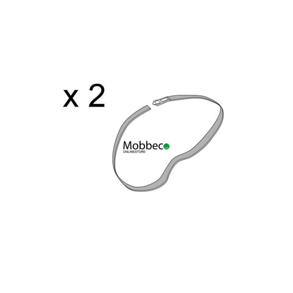 Conjunto de duas correias para Cruz Easy/Clan/Road Chest (Spare)