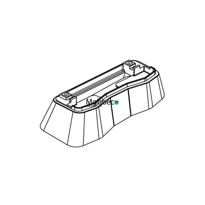 Tampa de folga de borracha inferior (unidade)