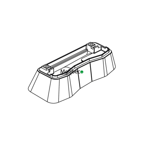 Tampa de folga de borracha inferior (unidade)