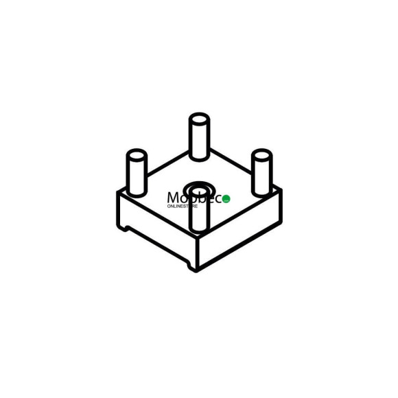 Perfil Zamak Nut Alu/M6 (encadeado)