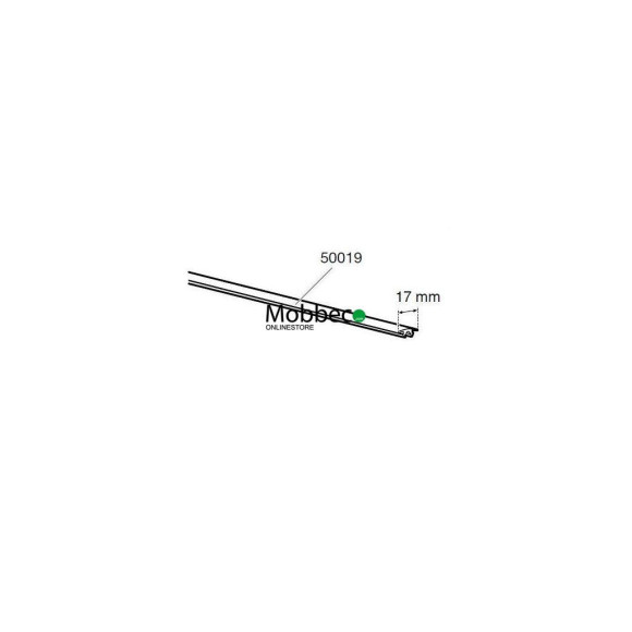 Thule 50019 Borracha rebaixada para 861 bares (1 unidade)