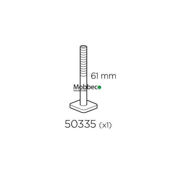 Thule 50335 Substituição do suporte para bicicletas ProRide 591/598 Thule