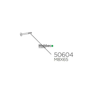 Thule 50604 Parafuso de substituição C/R 8x65