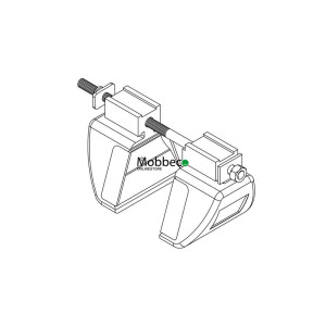 Abrazadera para barras  CRUZ SR+, Alu-R y Airo R (Unidad)