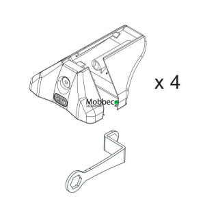 S-FIX Cruz Bolsa de Acessórios para Barras