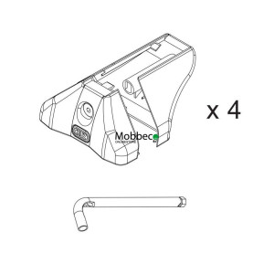 Airo FIX Cruz Bolsa de Acessórios para Barras