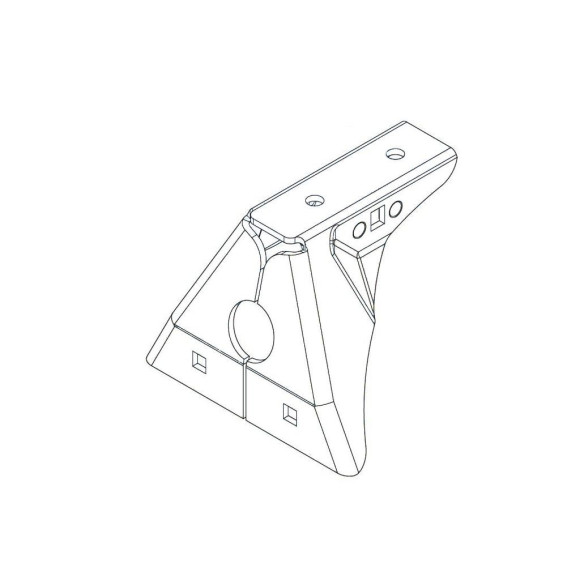 Soporte Industrial Cruz 500