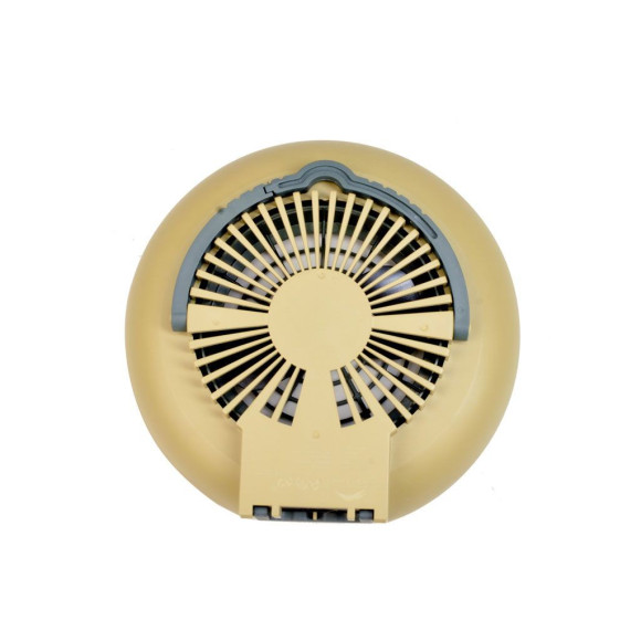 Luz portátil com ventilador