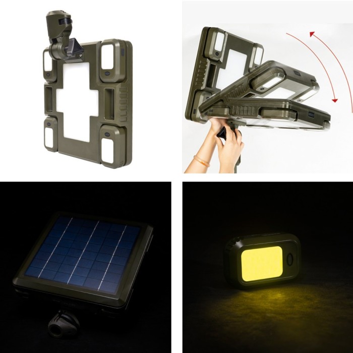 Lâmpada Solar Camping