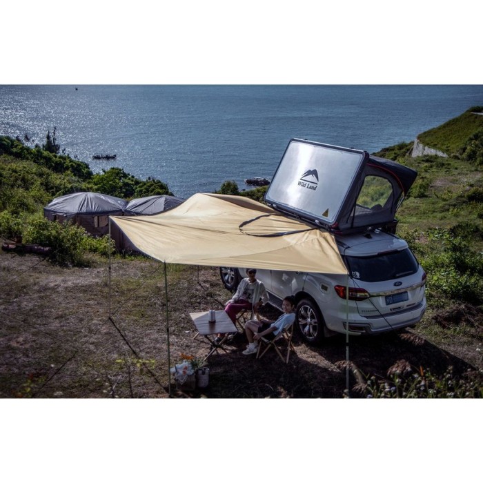 Toldo Universal Camper feito de lona WildLand V2