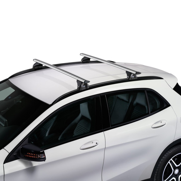 2 barras en aluminio para Opel Astra Sports Tourer (2011-2016)