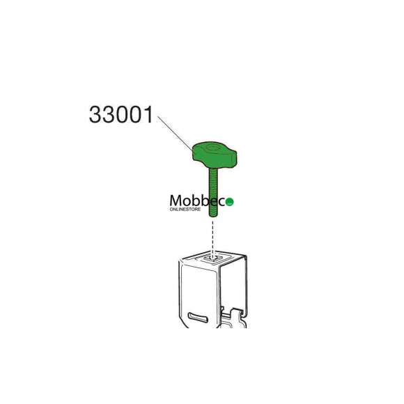 Thule 33001 Peça de reposição para Portaskis Deluxe