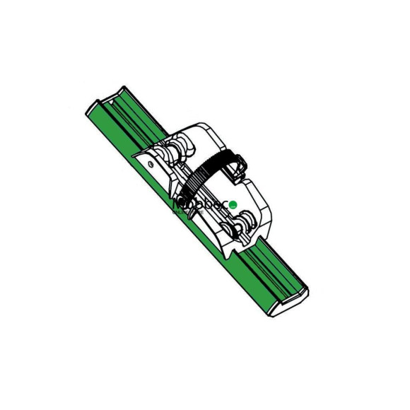 Carril de aluminio de repuesto portabicicletas Cruz Pivot
