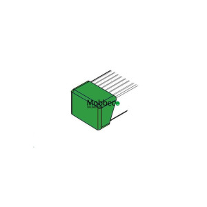 Tampa final de Cruz 30x20 para barras OT/OS