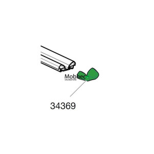 Thule 34369 ProRide 591 Tampa final do suporte para bicicletas