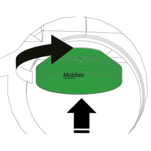 Sombrero de presión para portabicis Cruz
