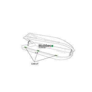 Thule 13817 Caixa de substituição (sistema de fecho para vários modelos)