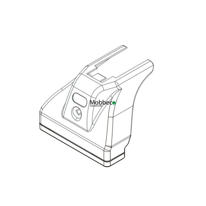 Fecho de Cruz Industrial para Suportes LCV