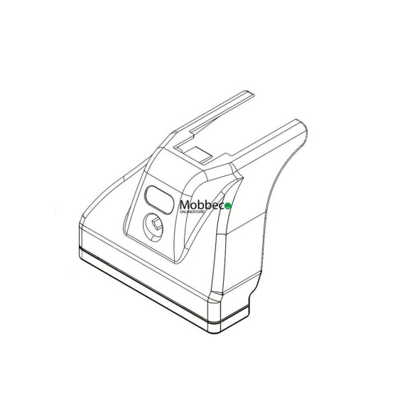 Fecho de Cruz Industrial para Suportes LCV