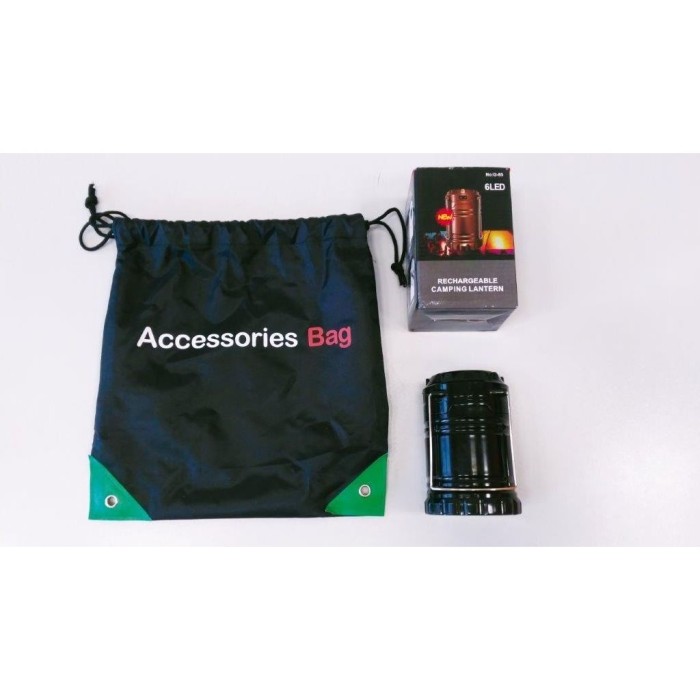 Lâmpada recarregável Bullface para tenda de tejadilho do carro