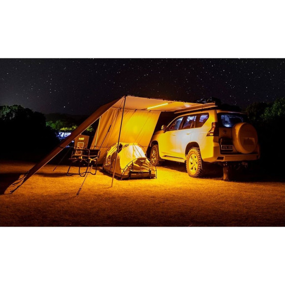 Toldo Camper lateral com tampa de PVC com luz LED ARB