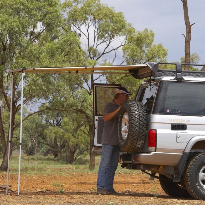 Toldo Camper  lateral con funda de PVC 125 cm de ARB