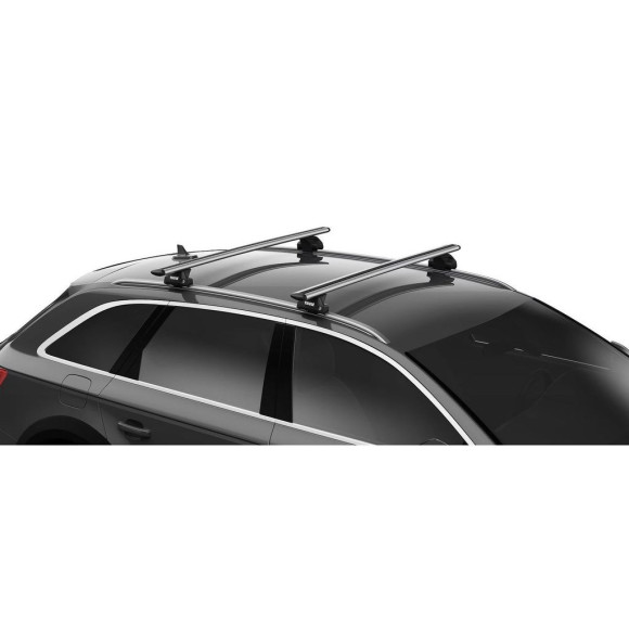 2 barras Thule en aluminio para Mercedes GLA (14-20) Infiniti QX30 (16-)