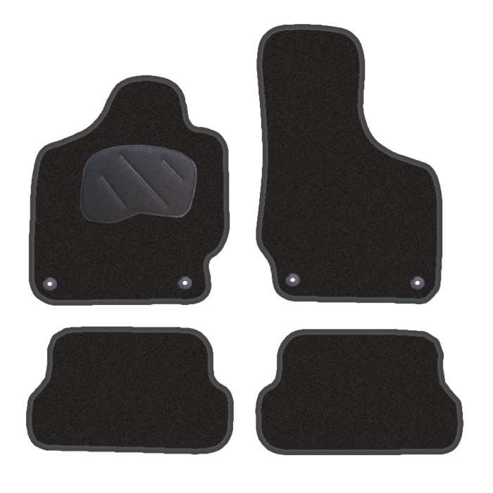 Tapetes de alcatifa para Audi TT (8J), TT Roadster (8J)