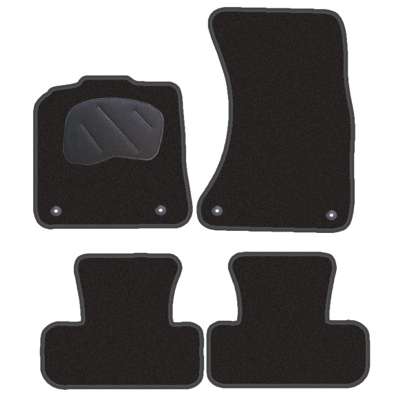 Alfombrillas moqueta para Audi Q5 (8R)