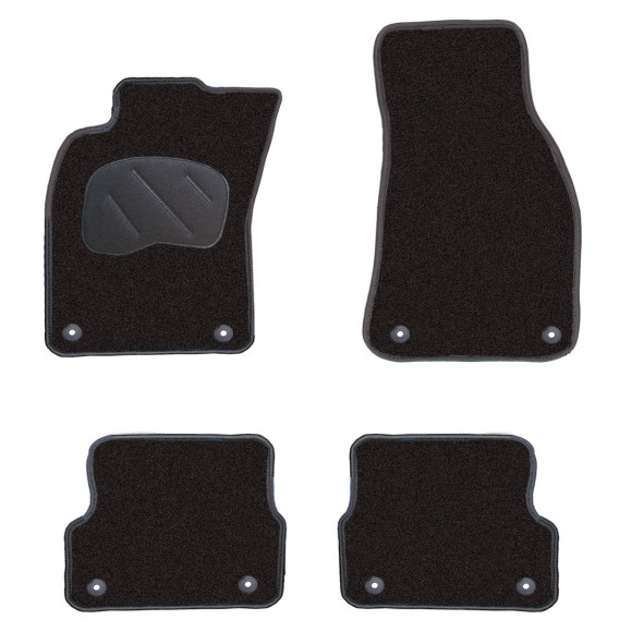 Tapetes de alcatifa para Audi A6 (C6), A6 Avant (C6)
