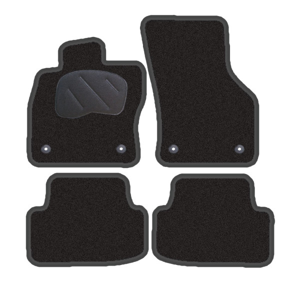 Alfombrillas moqueta para Audi A3 (8V), A3 Sportback (8V)