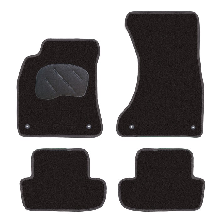 Tapetes de alcatifa para Audi A5 Coupé