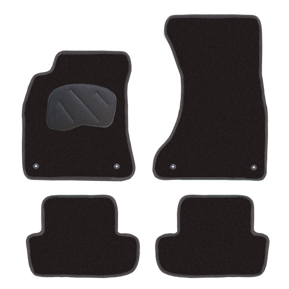 Tapetes de alcatifa para Audi A5 Coupé