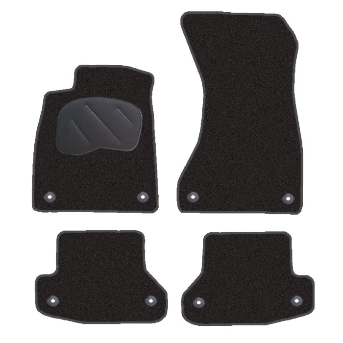 Alfombrillas moqueta para Audi A5 Copupé II (F53)