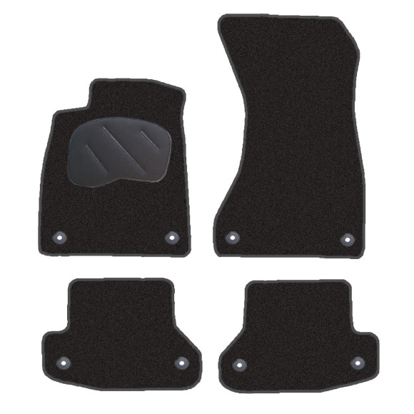 Tapetes de alcatifa para Audi A5 Copupé II (F53)