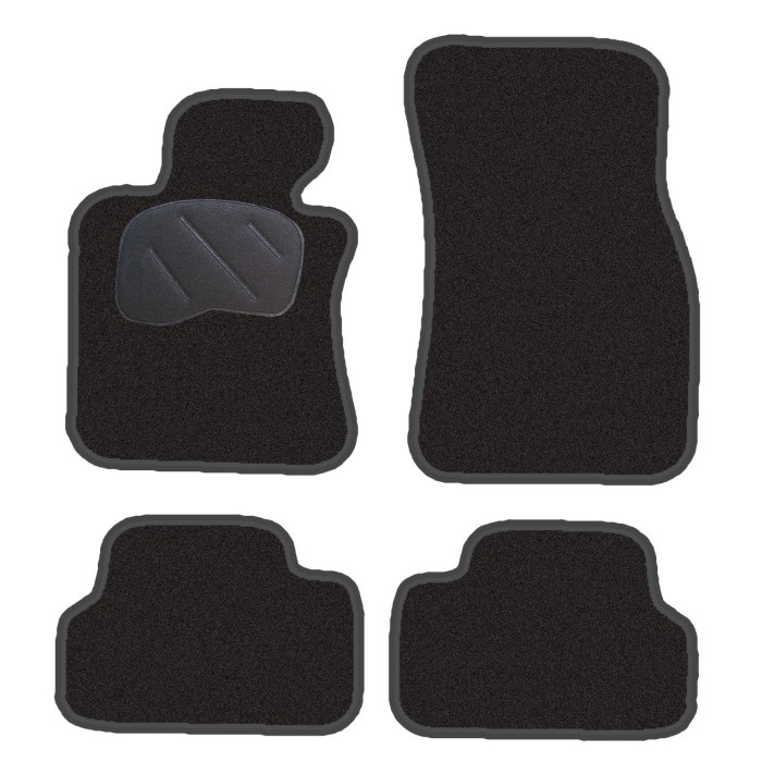 Tapetes de alcatifa para BMW Série 6 Coupé (E63), Série 6 Touring Cabrio (E64)