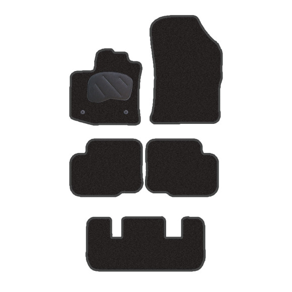 Alfombrillas moqueta para DACIA DUSTER I