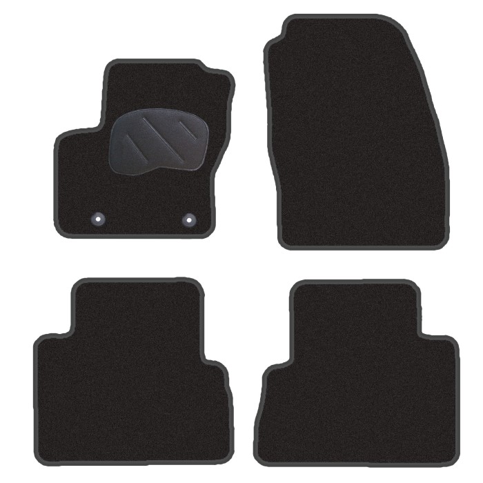 Tapetes de alcatifa para FORD RANGER (cabine dupla)