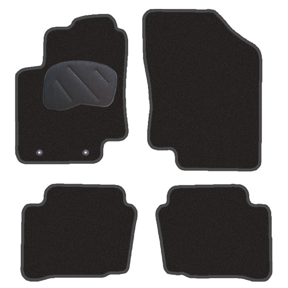 Tapetes de alcatifa para HYUNDAI i10 I (PA)