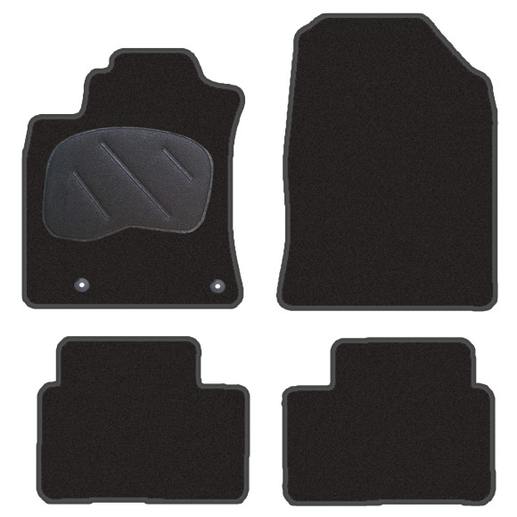 Alfombrillas moqueta para KIA RIO IV (YB)