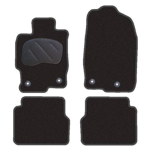 Alfombrillas moqueta para MAZDA CX-5 II (KF) zona maletero