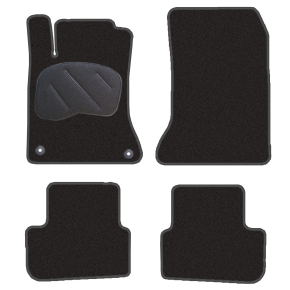 Alfombrillas moqueta para MERCEDES CLASE C  (C204) Coupe