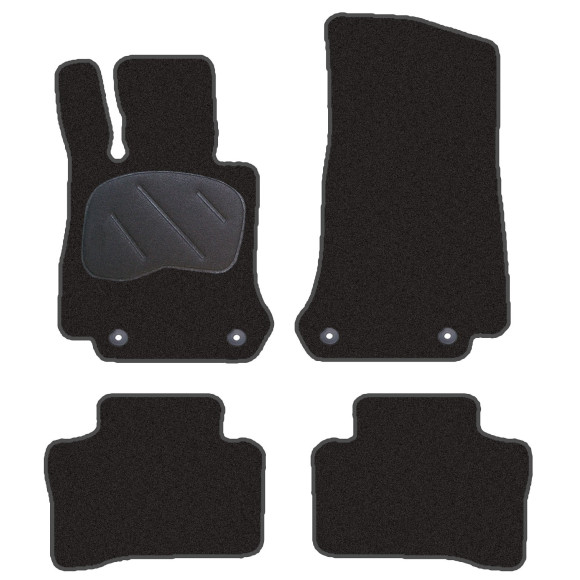 Tapetes de alcatifa para MERCEDES CLA CLASS (X117) Shooting Brake