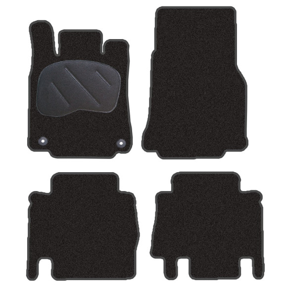 Tapetes de alcatifa para MERCEDES GLC CLASS (X 253)