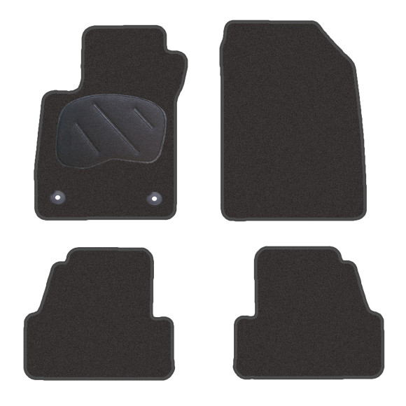 Tapetes de alcatifa para OPEL AGILA B