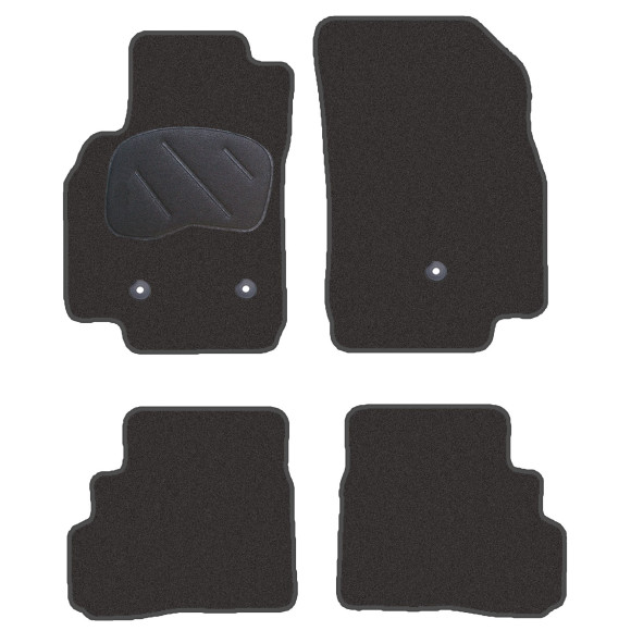 Alfombrillas moqueta para OPEL ADAM
