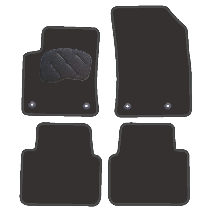 Tapetes de alcatifa para OPEL CORSA F