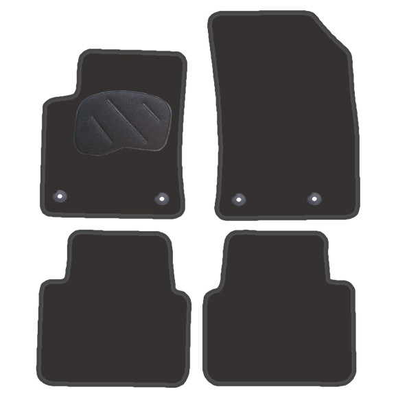 Tapetes de alcatifa para OPEL CORSA F